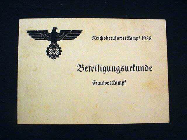 Hitler Youth Document