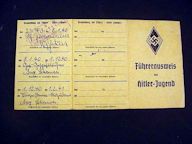 Hitler Youth Card