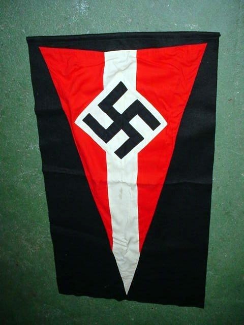 Hitler Youth Podium Banner
