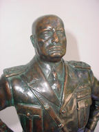 Bronze Statue Mussolini