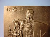 Plaque of Teutonic Knight