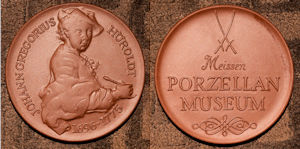 Meissen Porcelain Medallions