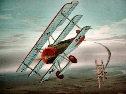 Red Baron Flying