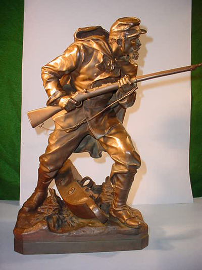 Croisy Bronze of French Soldier