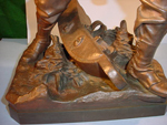 Croisy Bronze of French Soldier