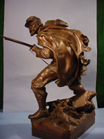 Croisy Bronze of French Soldier
