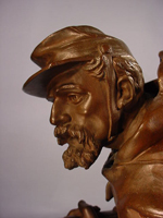 Croisy Bronze of French Soldier