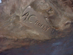 Croisy Bronze of French Soldier