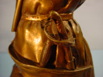 Saulo Bronze of French Soldier
