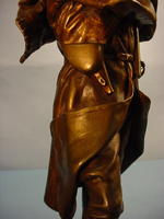 Saulo Bronze of French Soldier
