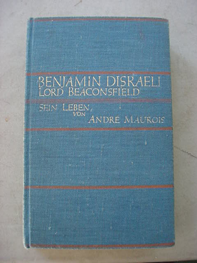 Goebbel's Disraeli Book
