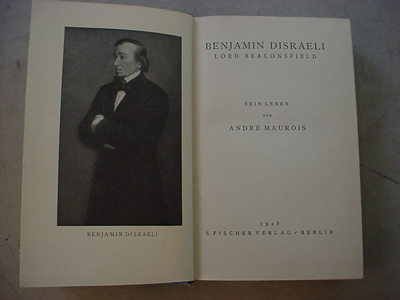 Goebbel's Disraeli Book
