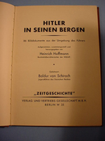 Hitler in Seinen Bergen