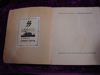 Heydrich's Deutscher Osten book