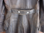 German Officer's Leather Great Coat