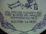 Blucher Hussar Plate