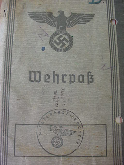 Wehrpass Book