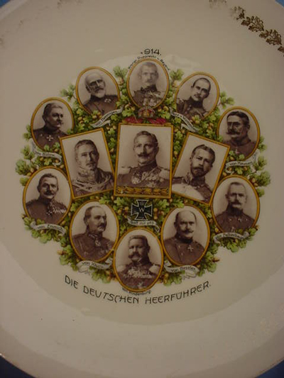 German Leaders Plate