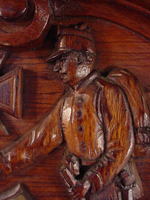 Carved Wooden Plaque
