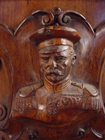 Carved Wooden Plaque