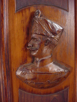 Carved Wooden Plaque