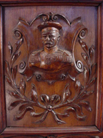 Carved Wooden Plaque