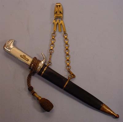 Italian Fascist General Dress Dagger