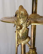 Brass Armor Lamp