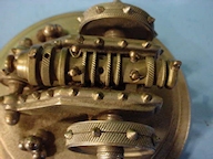 Miniature bronze cannon