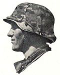 Waffen SS Camo Helmet