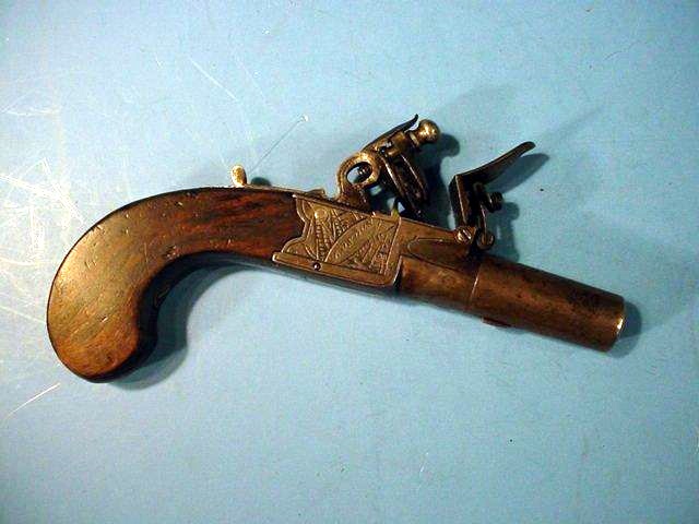English Flintlock Pistol
