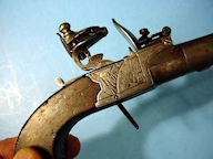 English Flintlock Pistol