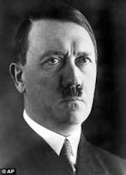Plaque of Hitler
