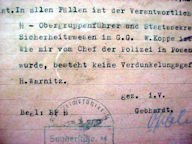 Document Signed by Himmler