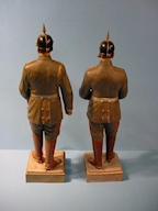 Hindenburg and Kaiser Statues