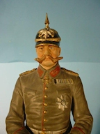 Hindenburg and Kaiser Statues