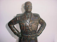 Bronze Statue Mussolini