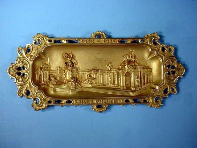 Kaiser Wilhelm Commemorative Tray