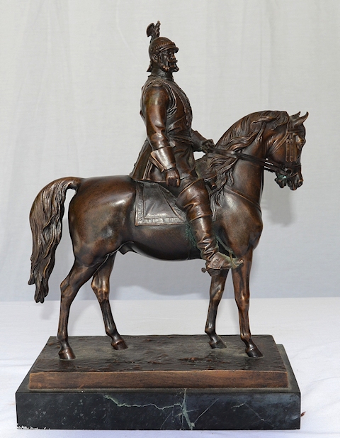 Kaiser Wilhelm on Horseback