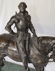 Jousting Knight at Rest