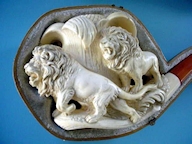Lion Meershaum Pipe