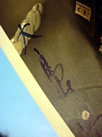 Oshima's Signed Postcard
