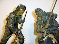 Soldier Sailor Statues