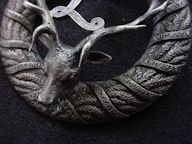 Scottish Dirk and Brooch