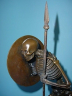 Bronze Skeleton Warrior