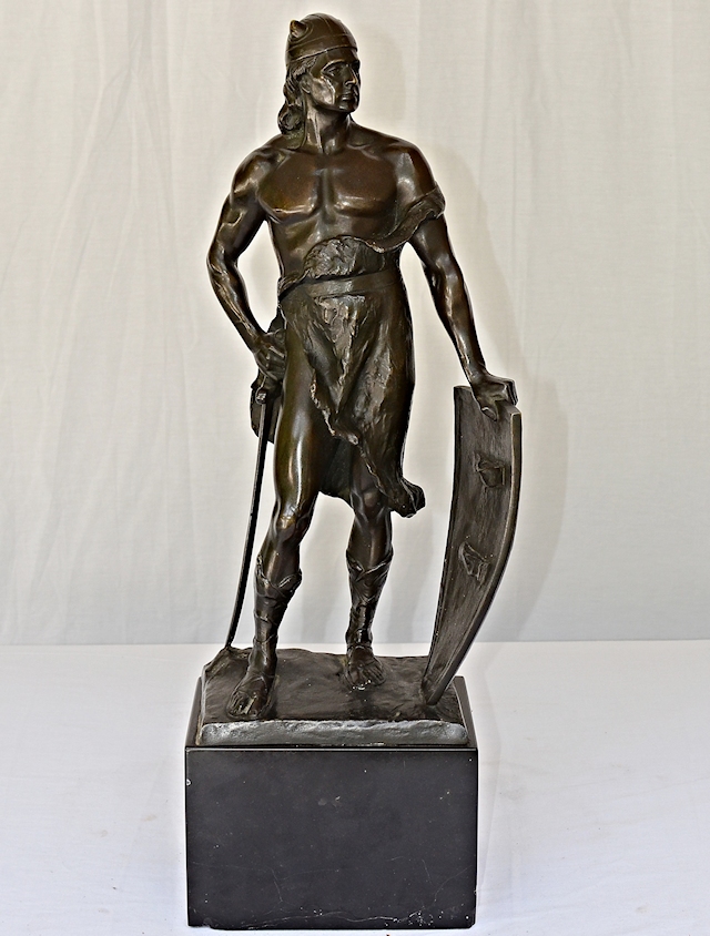 Teutonic Warrior with Shield