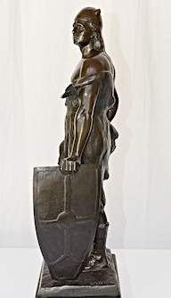 Teutonic Warrior with Shield