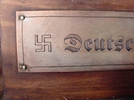 Wooden Eagle and Swastika