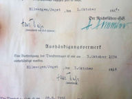 Document Signed by Himmler