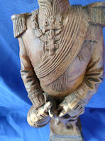 Kaiser Wilhelm Wooden Statue